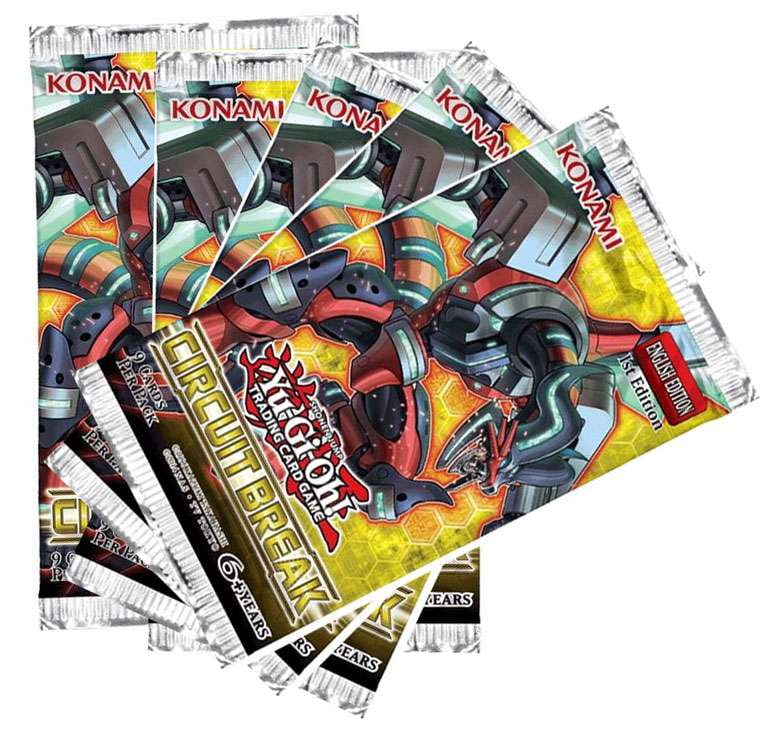 Yu-Gi-Oh Circuit Break LOT OF 5 Booster Packs - Walmart.com