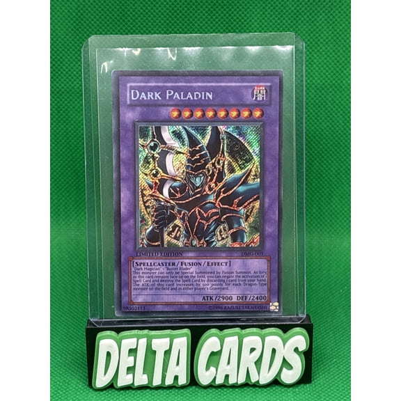 1996 Yu-Gi-Oh Dark Paladin Card