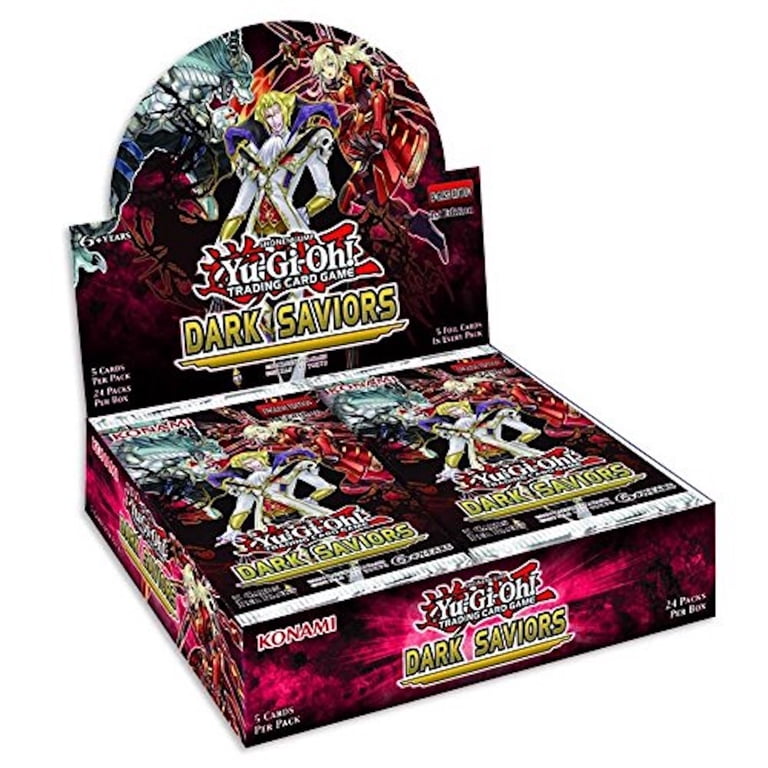 Yu-Gi-Oh Dark Saviors Booster Display Box English Edition 24 packs per box 5 cards per pack - Walmart.com Yu-Gi-Oh Dark Saviors Booster Display Box English Edition 24 packs per box 5 cards per pack - Walmart.com