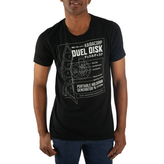 Yu-Gi-Oh Duel Disk Diagram Tee-6XL