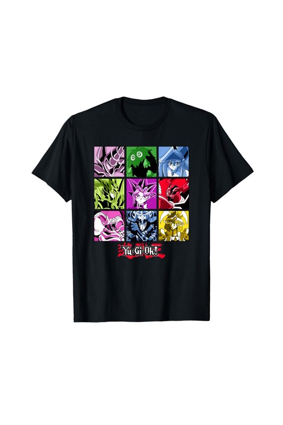 Yu-Gi-Oh! Duel Monsters Colorful Pop Art Monsters Anime T-Shirt