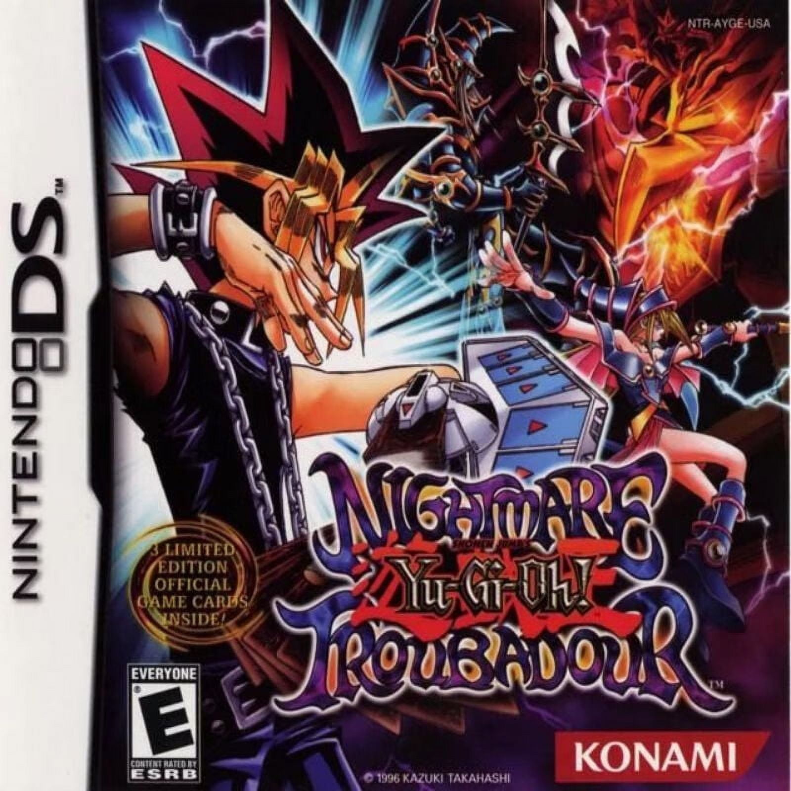 Yu-Gi-Oh! Duel Monsters: Nightmare Troubadour DS Game Cartridges for