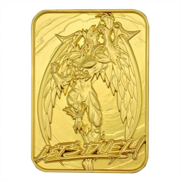 Yu-Gi-Oh 24 Karat Gold Plated Metal Card Limited Edition - Elemental Hero Avian