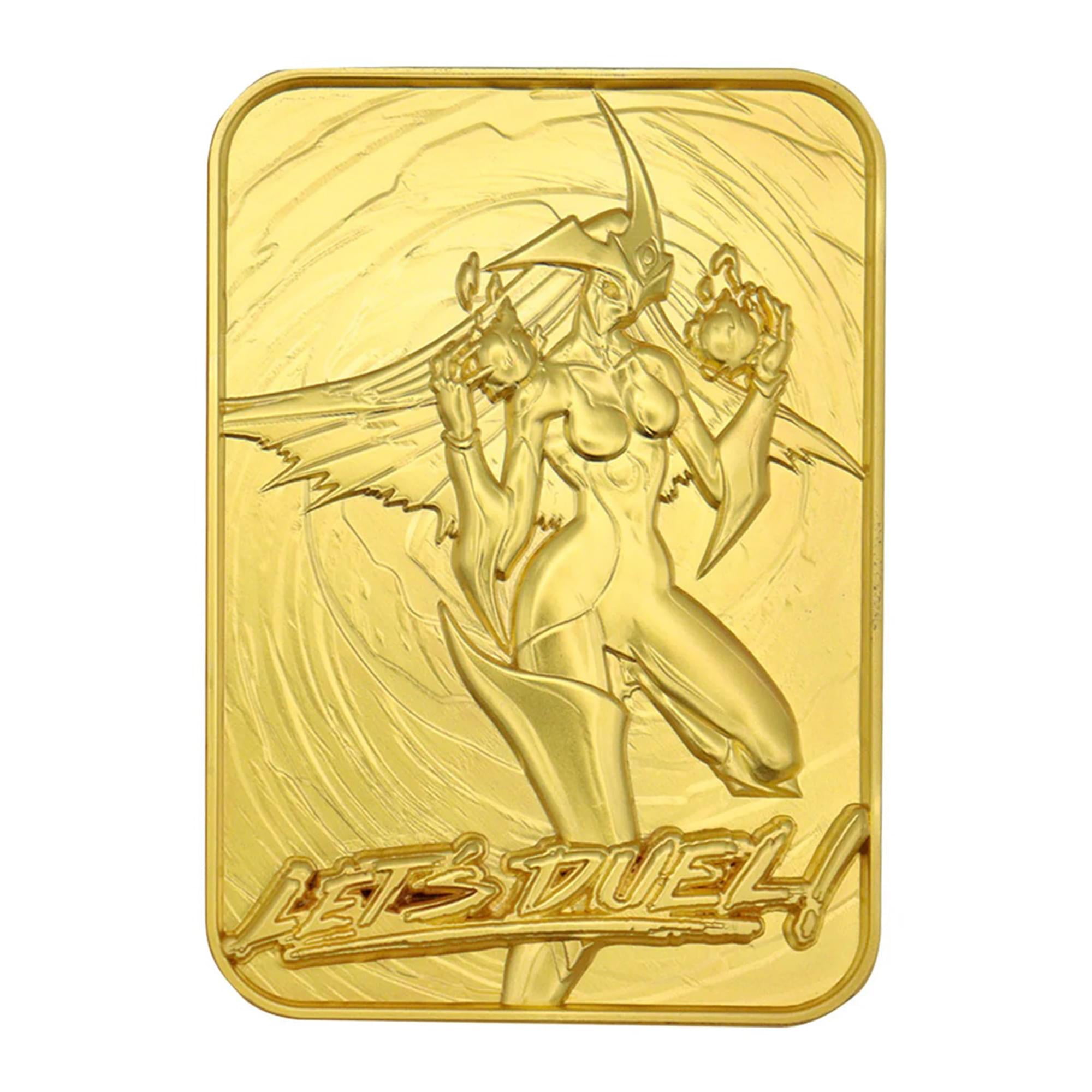 yugioh 24k gold cards Fanattik Yu-Gi-Oh! individually numbered metal god card Yu-Gi-Oh! Celtic Guardian Limited Edition