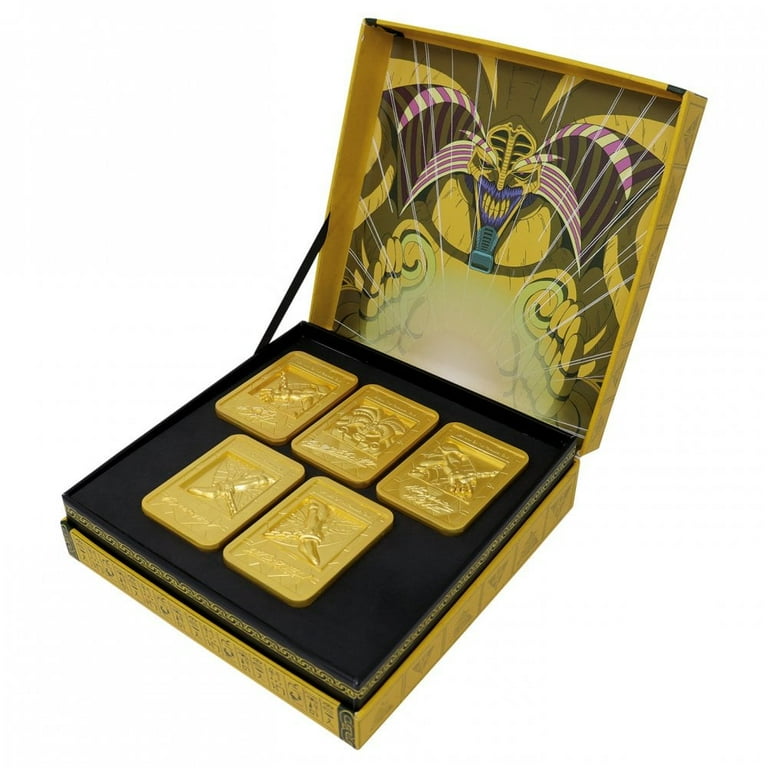 24k Gold-Plated Ingot Set - Exodia The Forbidden One (Limited
