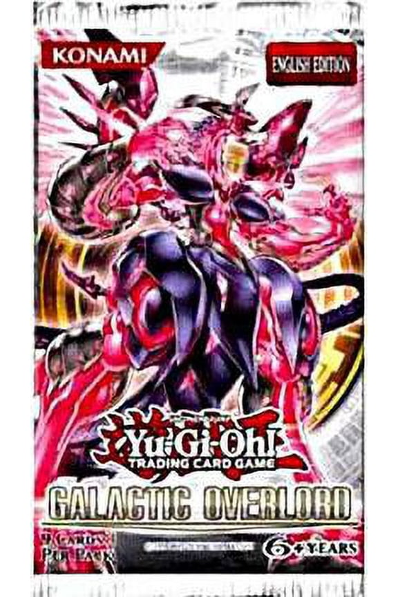 Yu-Gi-Oh Cards - Galactic Overlord - Booster Pack (9 Cards)