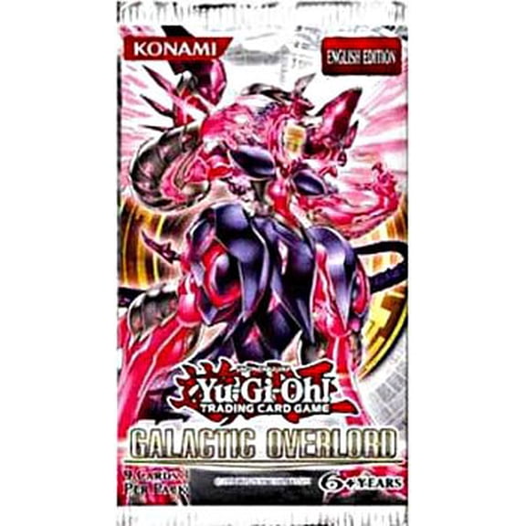 Yu-Gi-Oh Galactic Overlord LOT of 5 Booster Packs