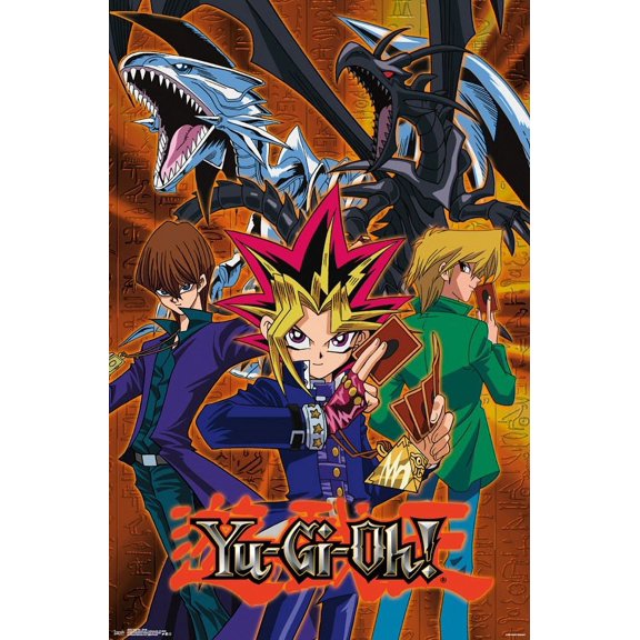 Yu-Gi-Oh - Group Laminated Poster Print (22 x 34)