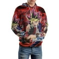 thumbnail image 1 of Yu-Gi-Oh Hoodie 3D Print Pullover Hooded Long Sleeve Sweatshirts Tops Blouse with Pocket for Mens Womens, 1 of 6