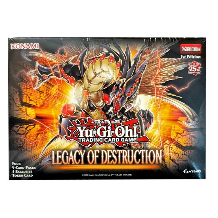 Yu-Gi-Oh! Legacy of Destruction Retail Box LEGACY OF Yu-Gi-Oh! Legacy of Destruction Retail Box LEGACY OF