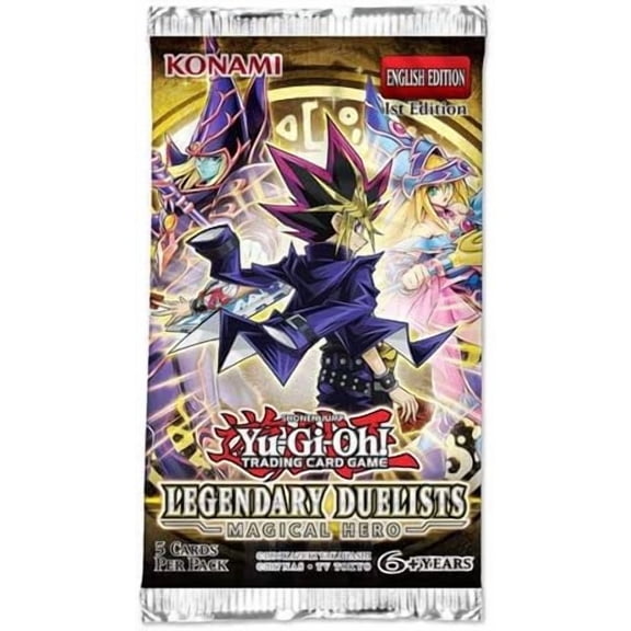 Yu-Gi-Oh! Legendary Duelist Magical Hero (1st Edition) Booster Pack - 5 Cards