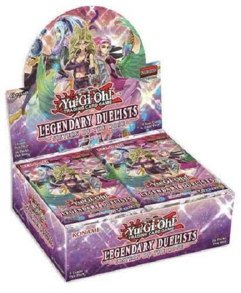 yugioh legendary duelist booster box Yu-Gi-Oh! Legendary Duelists TCG: Sisters of The Rose Booster Display Box