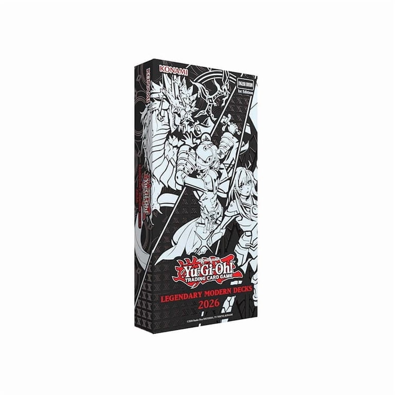 Yu-Gi-Oh! CCG: Legendary Modern 2026 Decks Box Set - Walmart.com