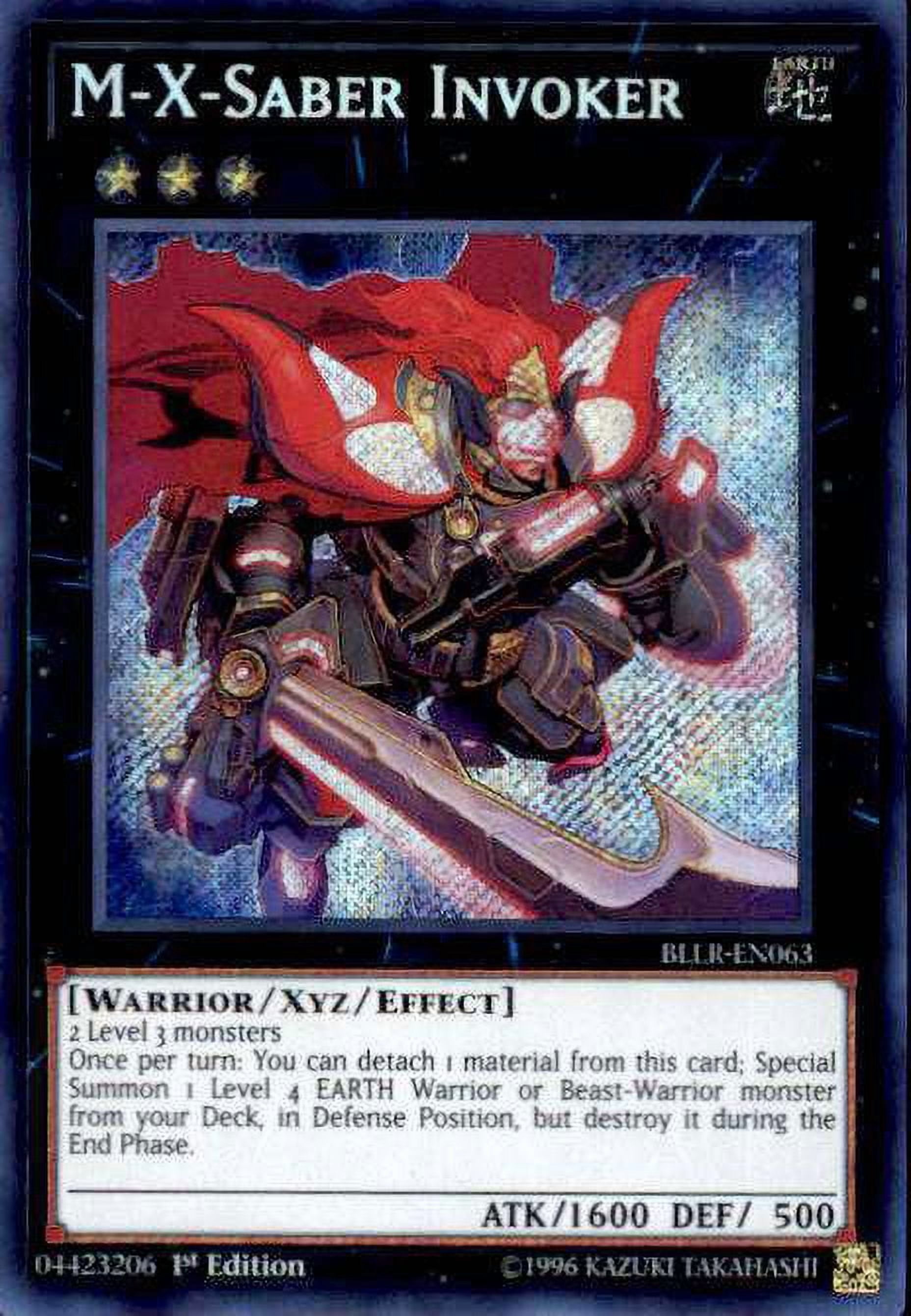 Yu-Gi-Oh M-X-Saber Invoker BLLR-EN063 - Walmart.com