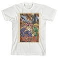 thumbnail image 1 of Yu-Gi-Oh Main Characters Youth White Graphic Tee-L, 1 of 2