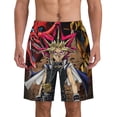 thumbnail image 1 of Yu-Gi-Oh Mens Swim Trunks Quick Dry Board Shorts with Mesh Lining Beach Shorts Swimwear Bathing Suits, 1 of 7