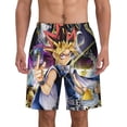thumbnail image 1 of Yu-Gi-Oh Mens Swim Trunks Quick Dry Board Shorts with Mesh Lining Beach Shorts Swimwear Bathing Suits, 1 of 7