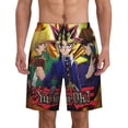thumbnail image 1 of Yu-Gi-Oh Mens Swim Trunks Quick Dry Board Shorts with Mesh Lining Beach Shorts Swimwear Bathing Suits, 1 of 7