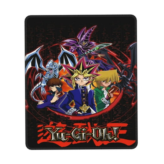 Yu-Gi-Oh Mouse Pad, Computer Mouse Mat, Waterproof Non-Slip Rubber Base MousePads for Office Laptop 10 x 12 inch