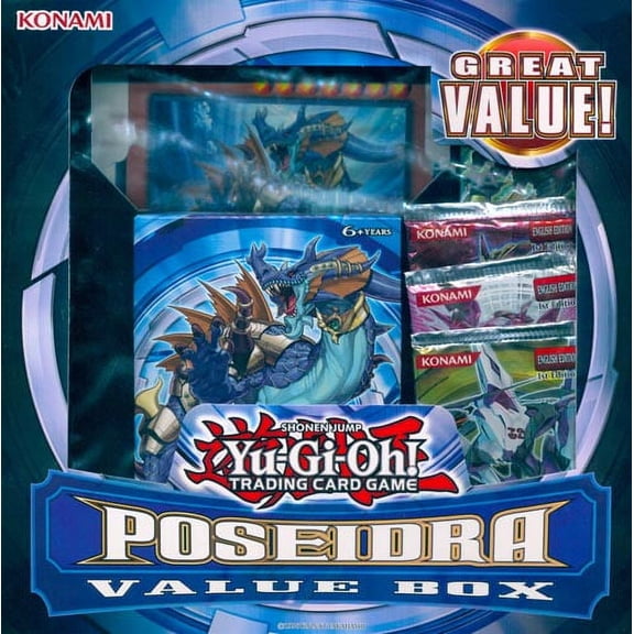 Yu-Gi-Oh Poseidra Value Box Trading Card Game