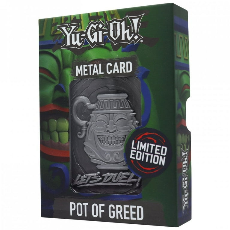Fanattik Yu-Gi-Oh! Pot of Greed Limited Edition Embossed Metal