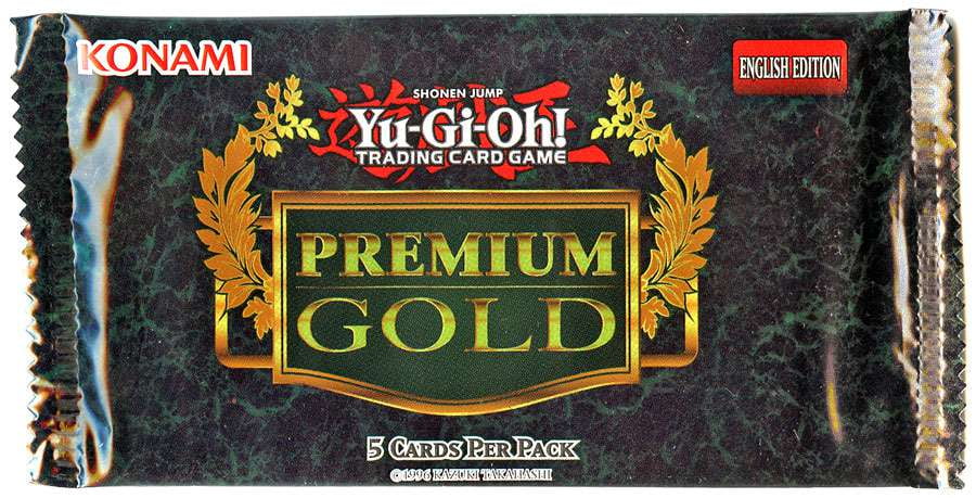 Yu-Gi-Oh Premium Gold Booster Pack - Walmart Business Supplies