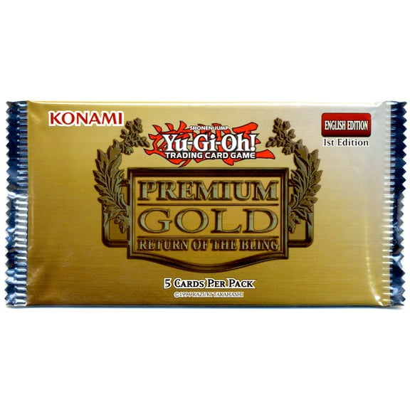 Yu-Gi-Oh Premium Gold: Return of the Bling Booster Pack