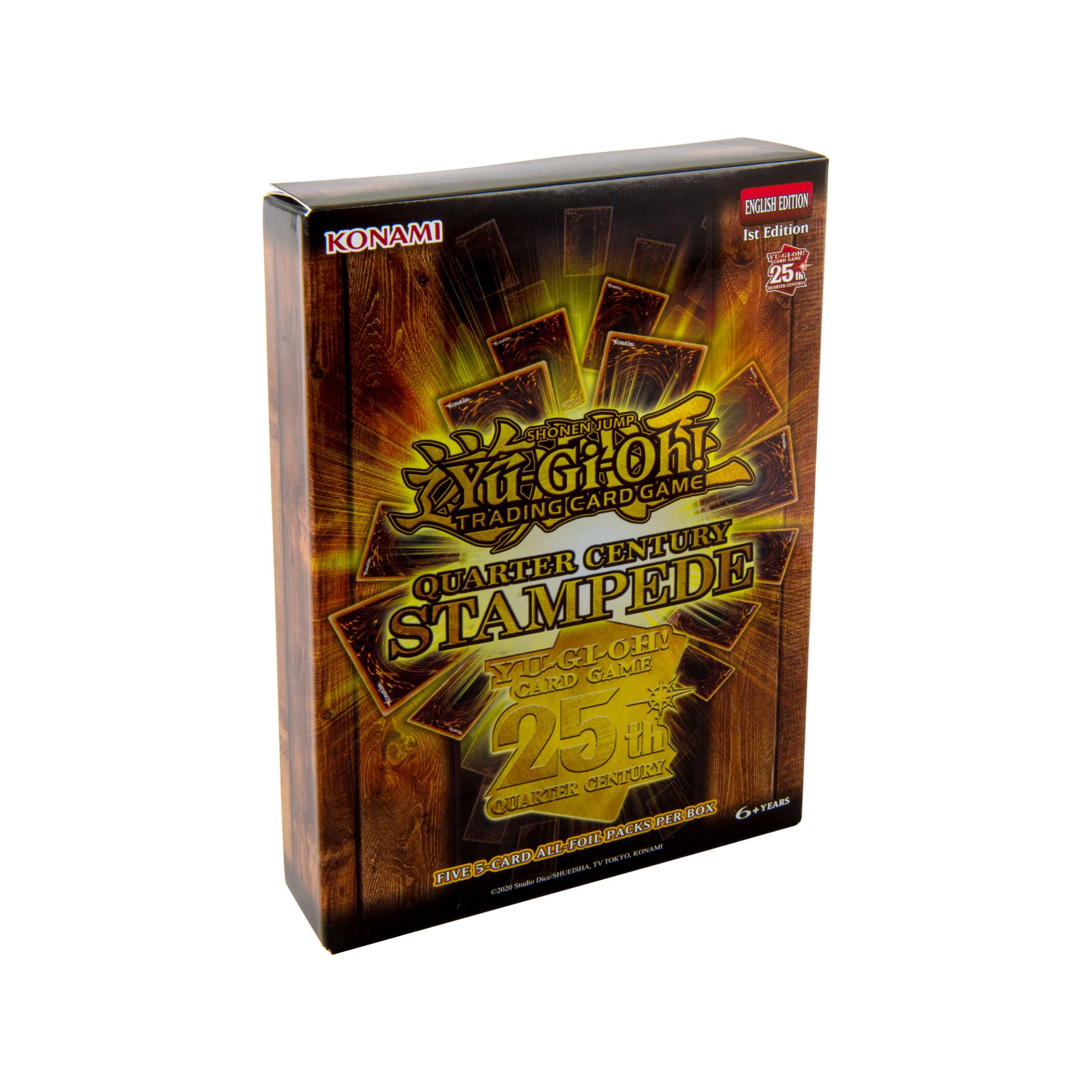 Yu-Gi-Oh! Trading Card Games Quarter Century Stampede Box Yu-Gi-Oh! Trading Card Games Quarter Century Stampede Box