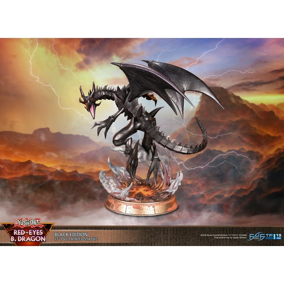 Yu-Gi-Oh! - Red Eyes B. Dragon Black Edition Statue