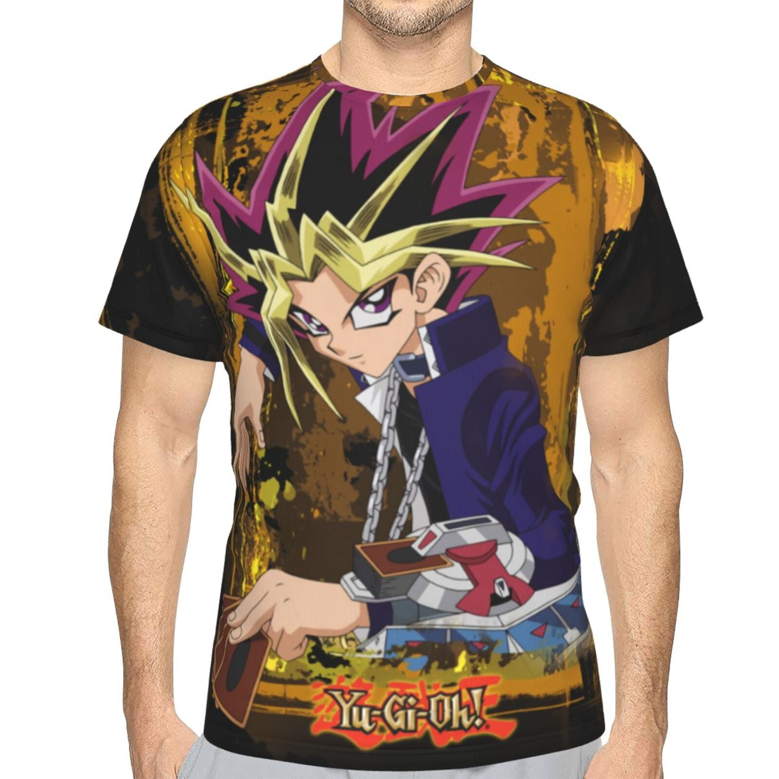 遊戯王 レインボードラゴンアニメTシャツ (YU-GI-OH! )L M