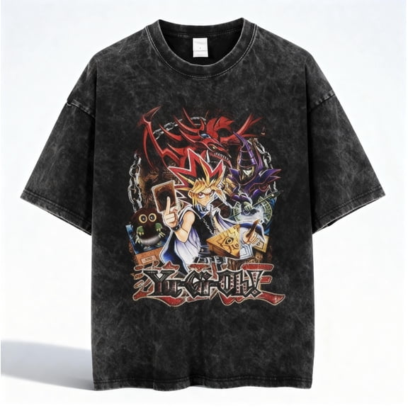 Yu Gi Oh Shirt, Yugioh Vintage T Shirt, Graphic Tee, Yugi Muto Shirt, Duel Monsters Shirt, Mineral Wash Tee