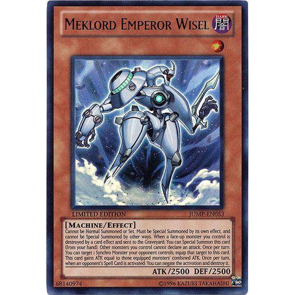 Yu-Gi-Oh Shonen Jump Single Card Ultra Rare Meklord Emperor Wisel JUMP-EN053