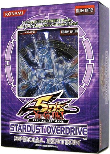Yu-Gi-Oh 5D's TCG Stardust Overdrive Special Edition 3 Packs PLUS Special  Promo Variant Card