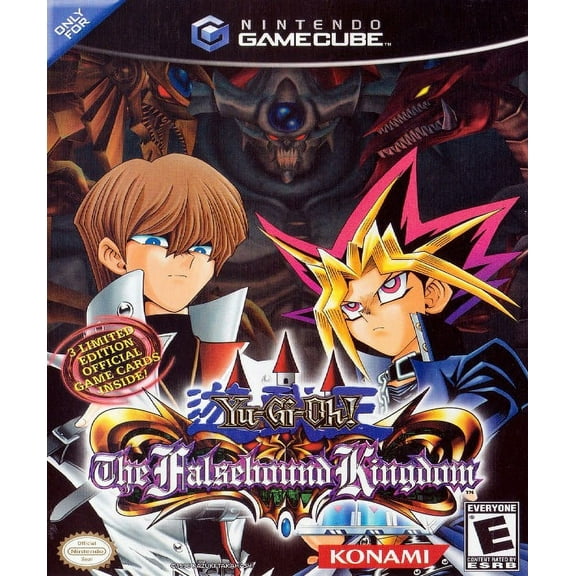Restored Yu-Gi-Oh! The Falsebound Kingdom Nintendo GameCube (2003) RPG, Physical, Game Strategy RPG, Family, Children, Battle, Video Game, Parental Controls