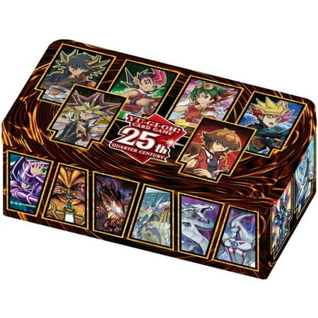 Yu-Gi-Oh! Trading Card Game - 25th Anniversary Tin: Dueling Heroes [Card Game, 2 Players]