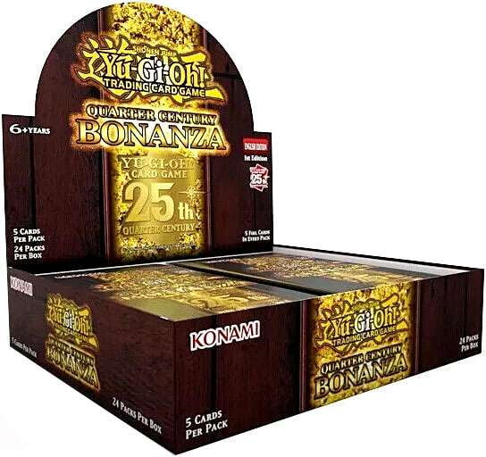 Yu-Gi-Oh! Trading Card Game Quarter Century Bonanza Booster Yu-Gi-Oh! Trading Card Game Quarter Century Bonanza Booster