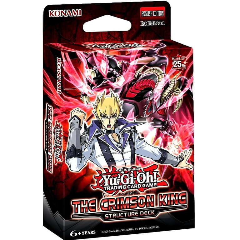 Yu-Gi-Oh, Trading Card Game, The Crimson King Structure Deck, Red