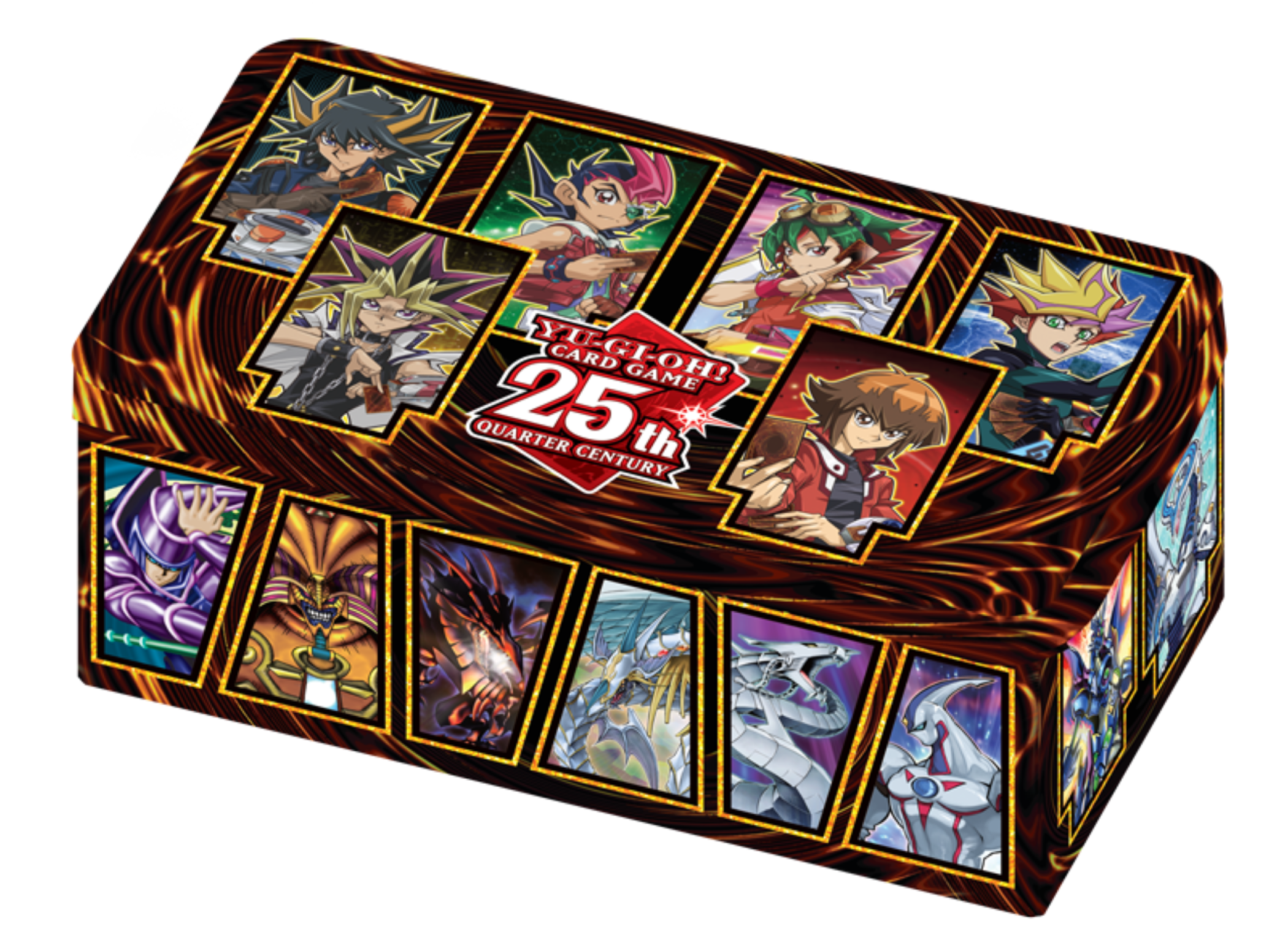 Yu-Gi-Oh! 25TH Anniversary Dueling Heroes Tin - 6 Prismatic