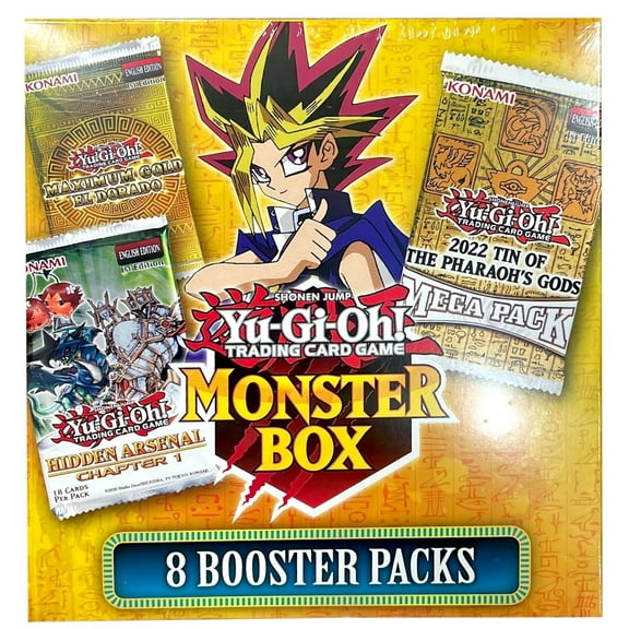 Yu-Gi-Oh! Trading Card Games Monster Box 2 - 8 Booster Packs