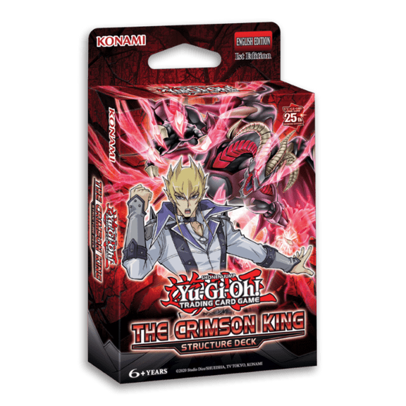 Yu-Gi-Oh! Trading Card Games The Crimson King Structure Deck Featuring Jack Atlas