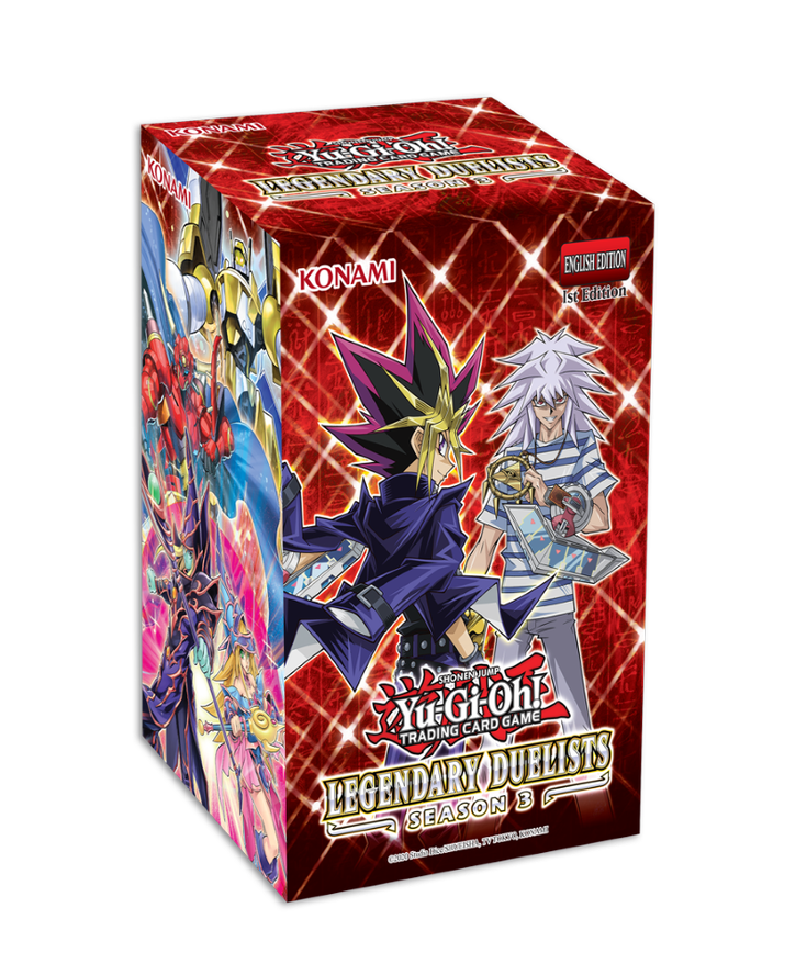 YuGiOh! Trading Cards Legendary Duelist Season 3 Booster Box