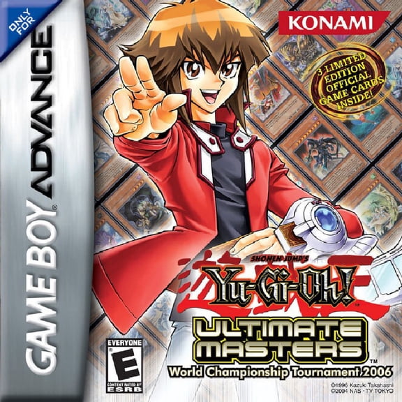 Restored Yu-Gi-Oh! Ultimate Masters World Championship Tournament 2006 Nintendo Gameboy Advance, Physical, Card Game, RPG, Strategy, Anime