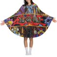 thumbnail image 1 of Yu-Gi-Oh Wearable Blanket Flannel Poncho Office Work Warm Cozy Shawl Blanket, Plush Cape Wrap for Women and Men, 1 of 7