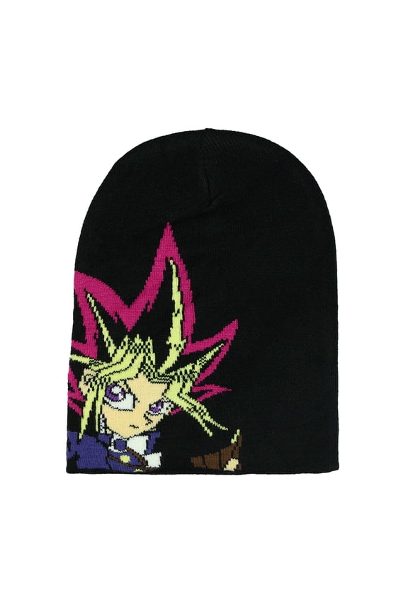 Yu-Gi-Oh Beanie Men's Yugi Mutou Anime Manga Knit Hat Cap OSFM
