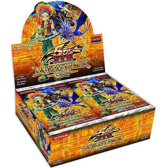 YuGiOh 5Ds Crow Duelist Booster Box 36 Packs