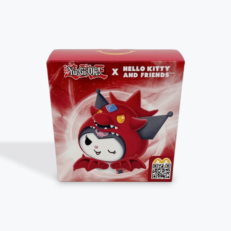 Yu-Gi-Oh x Hello Kitty McDonald's Plush Figure: Kuromi Slifer the