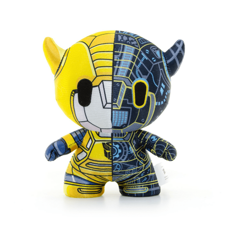 Bumblebee transformer soft toy top