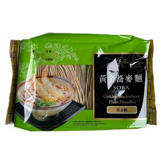 Yu Min Golden Buckwheat Soba Noodles, Buckwheat Noodles, Buckwheat Ramen, Soba Ramen 10.58 oz/300 grams