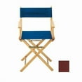 thumbnail image 1 of Yu Shan 18"x16" Brown Director Chair Replacement Cover Kit Cotton, Washable Mildew Resistant, 1 of 6