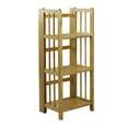 thumbnail image 1 of Yu Shan Co USA Ltd 3-Shelf Folding 14-inch Wide Bookcase, 1 of 11